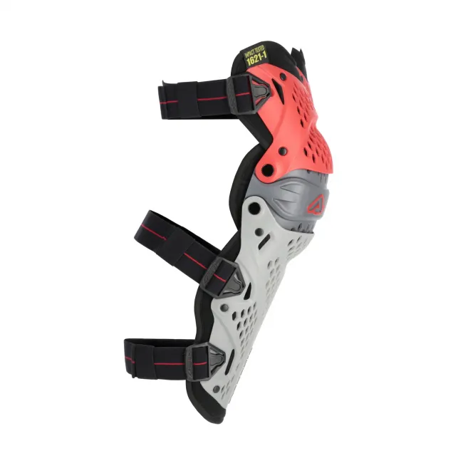 Genunchiere Acerbis Impact PRO Red Grey