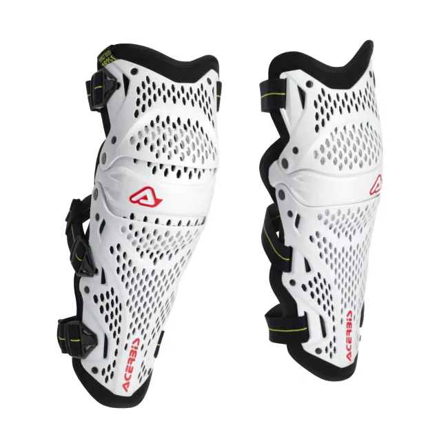 Genunchiere Acerbis Impact PRO White