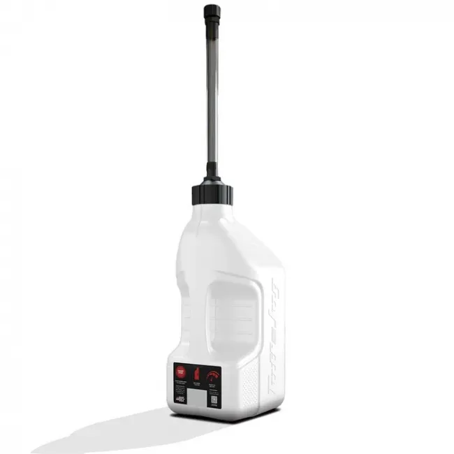 Canistra benzina cu furtun Tuff Jug Gen3 White 10L