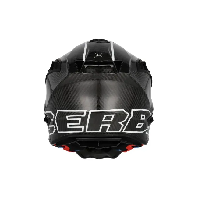 Casca carbon Acerbis Airstrike Black White