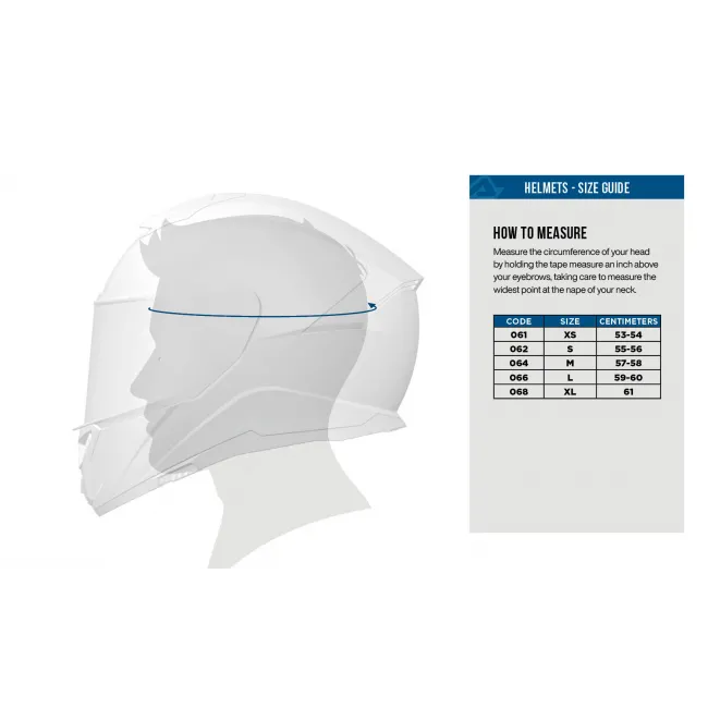 Casca carbon Acerbis Airstrike Black White