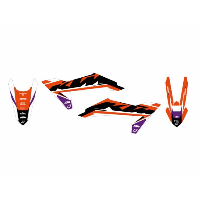 Kit stickere KTM 150/500 24-25 Blackbird Dream 5