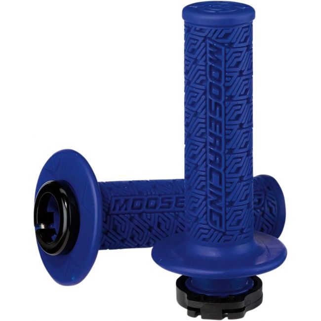 Mansoane lock-on Moose Racing Blue 36 Series