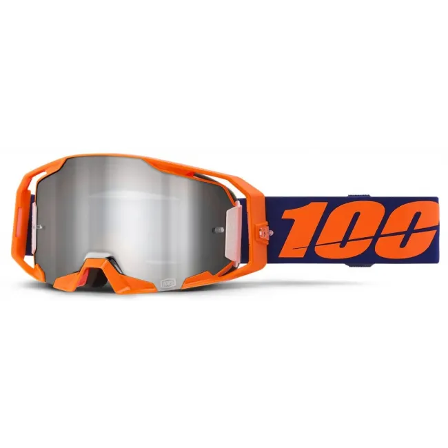 Ochelari 100% Armatic Flo Orange Mirror Silver