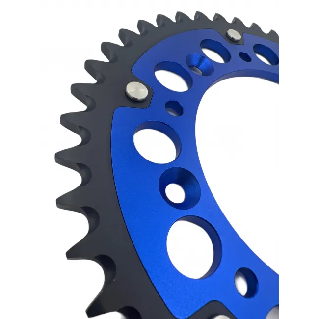 Pinion spate otel aluminiu Husqvarna 125/501 14-25 Blue XMoto