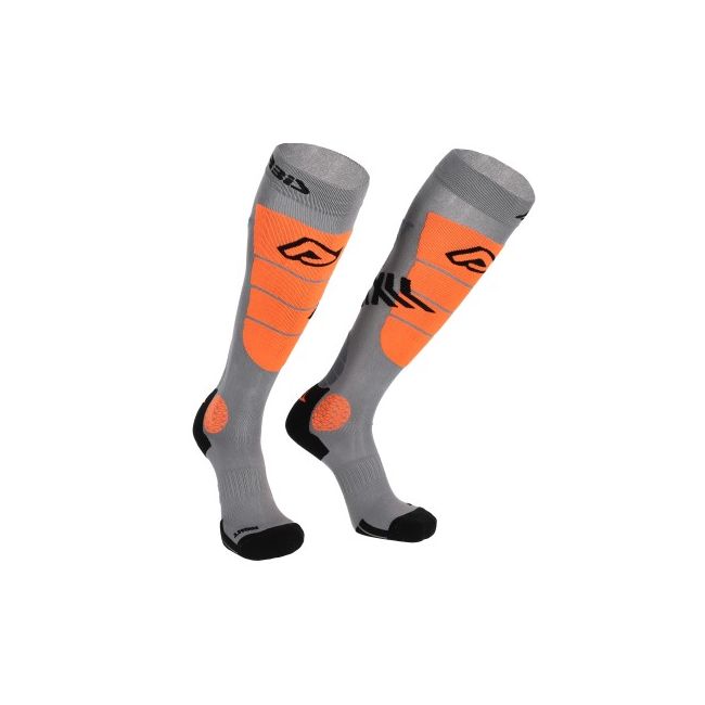 Sosete enduro Acerbis MX Impact Vented Grey Orange