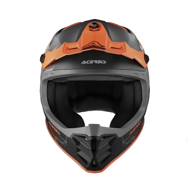Casca copii Acerbis Profile Orange Neon Black