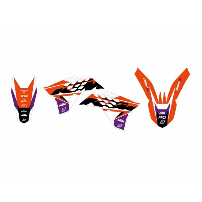 Kit stickere KTM 125/530 08-11 Blackbird Dream 5