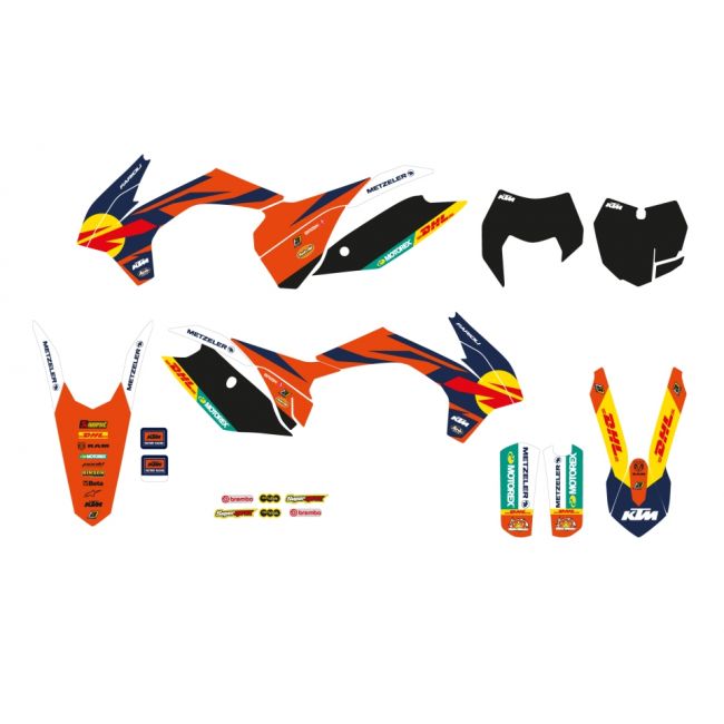 Kit stickere KTM 14-16 Blackbird Replica Trophy 22
