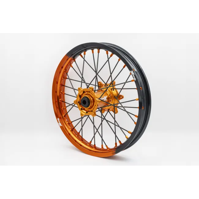 Roata spate enduro 18x2.15 KTM 04-25 XMoto Orange Black
