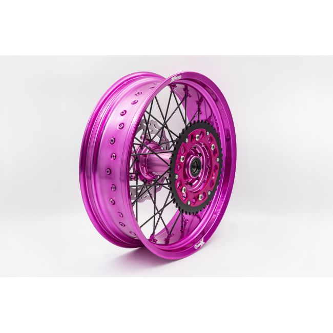 Set roti supermoto KTM 17X3.5 17X5 Pink XMoto