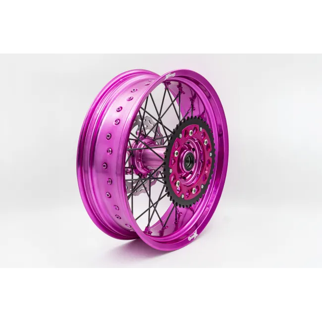 Set roti supermoto KTM 17X3.5 17X5 Pink XMoto