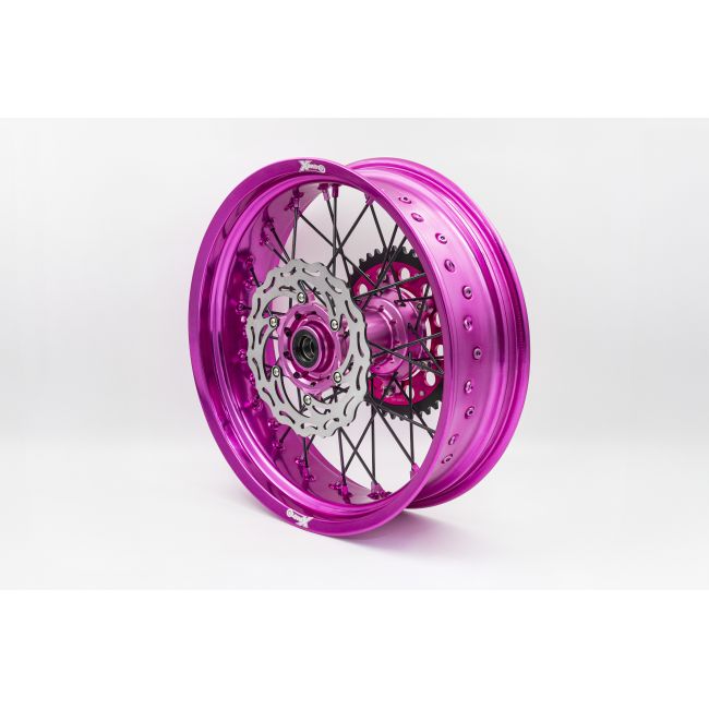 Set roti supermoto KTM 17X3.5 17X5 Pink XMoto