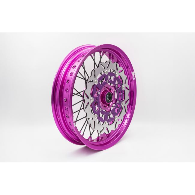 Set roti supermoto KTM 17X3.5 17X5 Pink XMoto
