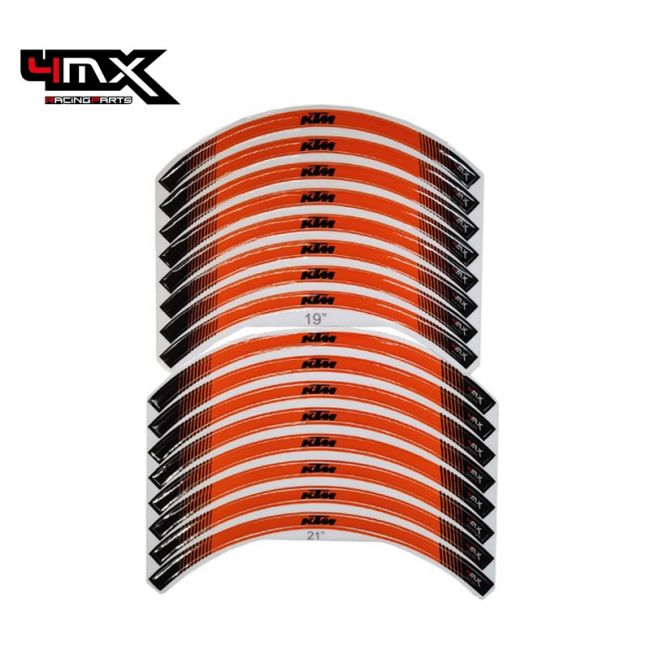 Set stickere janta KTM 4MX