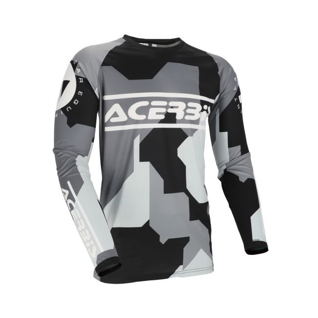 Tricou Acerbis MX Linear Sumbawa Black Grey