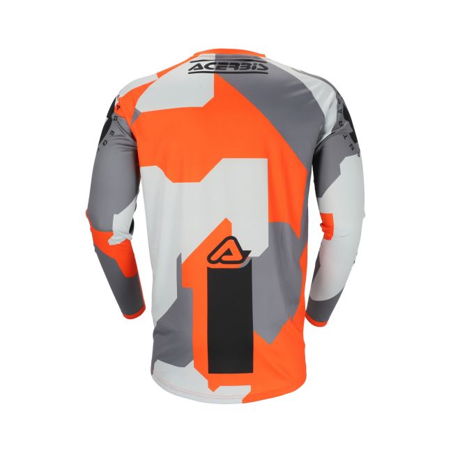 Tricou Acerbis MX Linear Sumbawa Orange Grey
