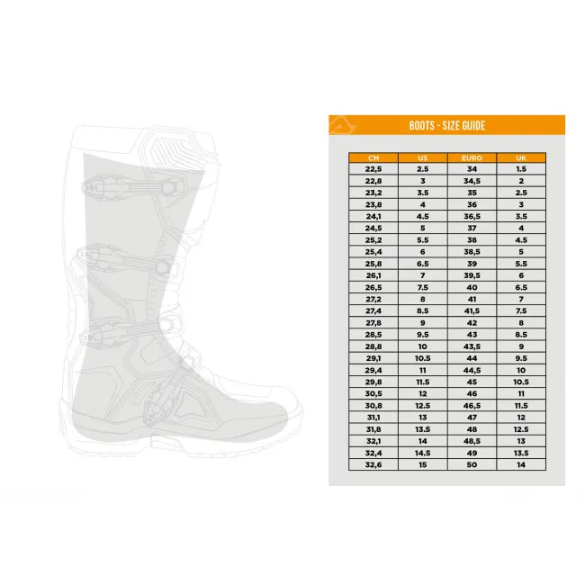 Cizme Acerbis Waterproof Artiglio Black