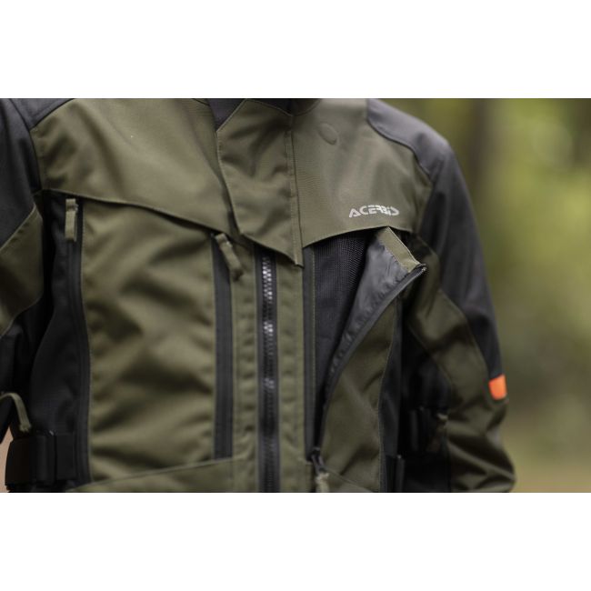 JACHETA ACERBIS CE X-ROVER VERDE/NEGRU