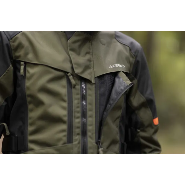 JACHETA ACERBIS CE X-ROVER VERDE/NEGRU