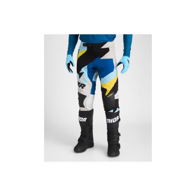 Pantaloni Sportmode Brave Albastru/Gri