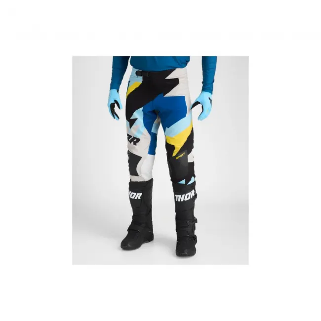 Pantaloni Sportmode Brave Albastru/Gri