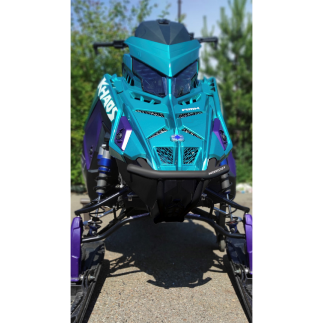 Bara de protectie fata Woodpecker HD Polaris Matryx (negru)