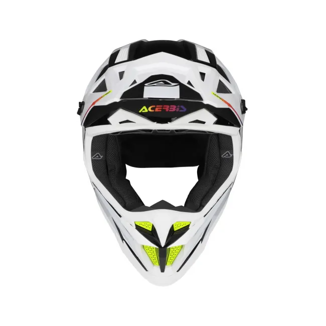 Casca Acerbis T711 White Black
