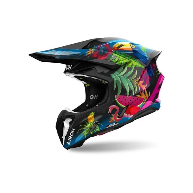 Casca Airoh Twist 3 Amazonia Gloss