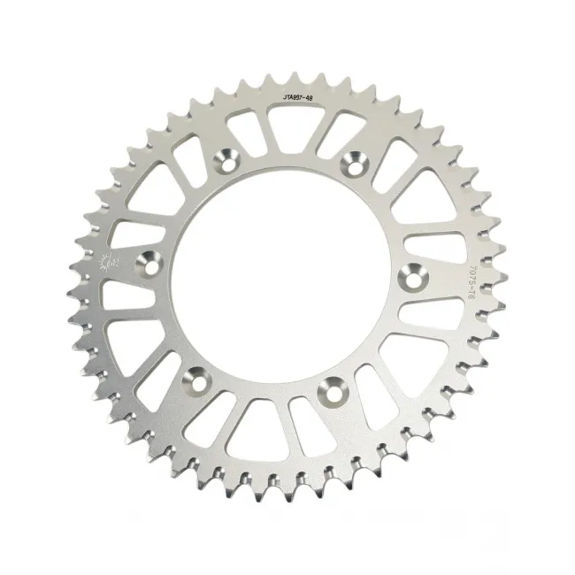 Pinion aluminiu KTM 47 dinti RK Silver