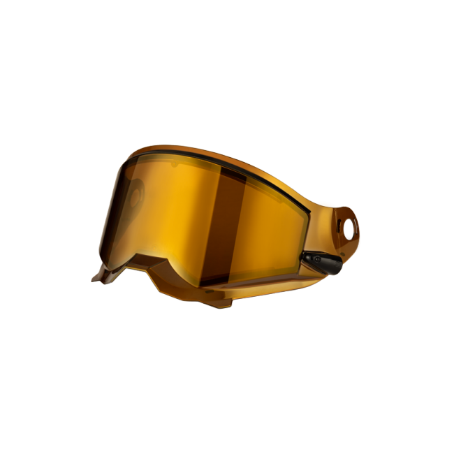 Viziera dubla galbena electric FXR Clutch X / Clutch X Pro