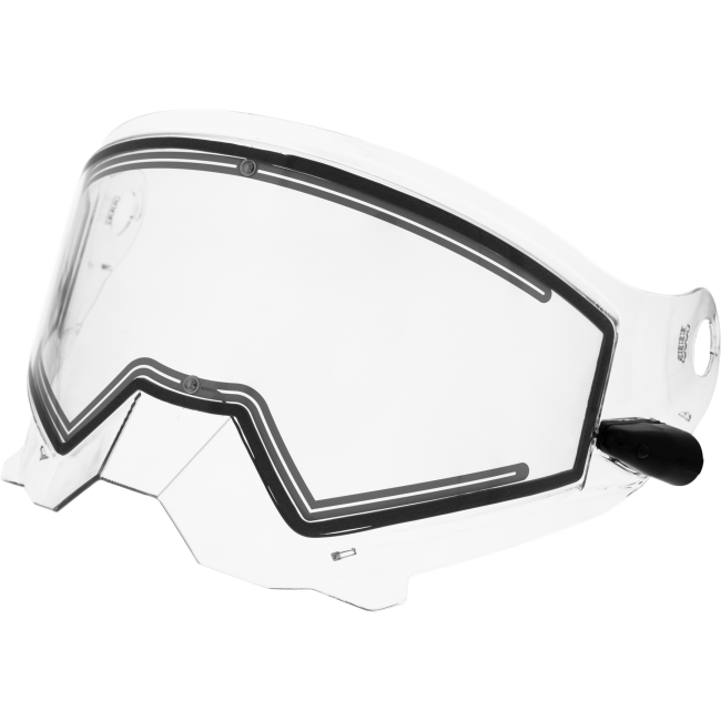 Viziera dubla transparenta electric FXR Clutch X / Clutch X Pro