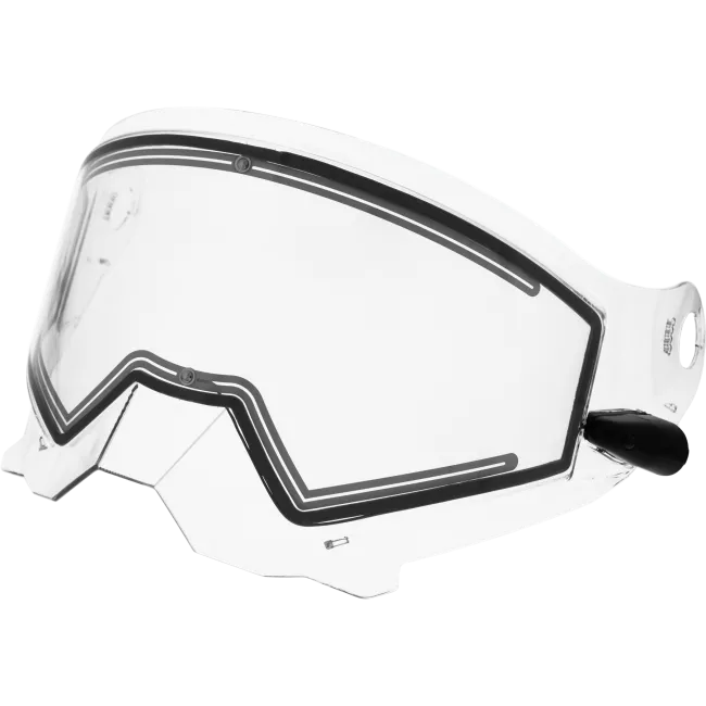 Viziera dubla transparenta electric FXR Clutch X / Clutch X Pro