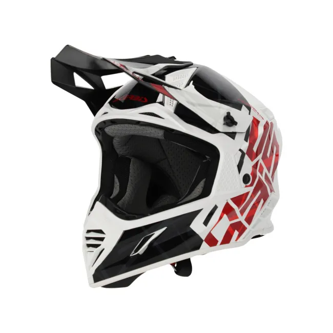 Casca Acerbis X-Track 22.06 Black White