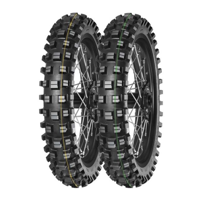 Cauciuc 110/90-19 Mitas Terra Force EX XT Super dunga galbena