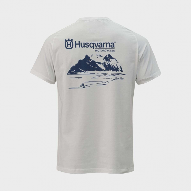 Tricou Husqvarna Never Follow