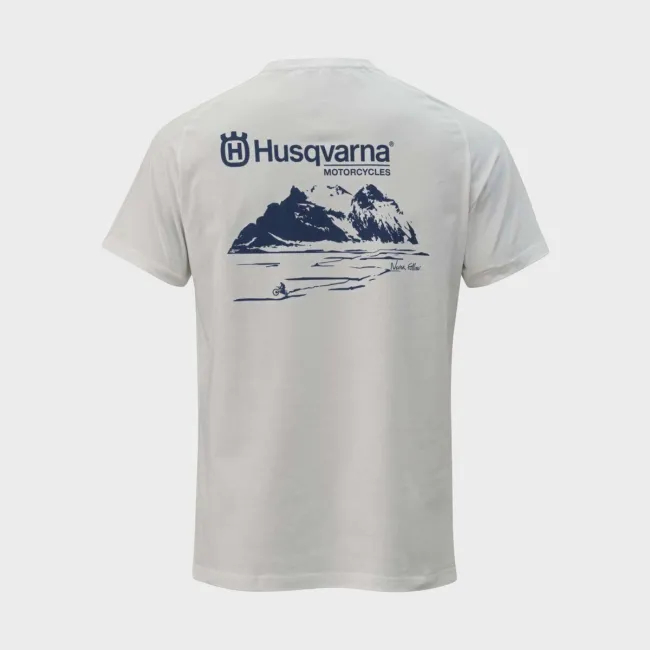 Tricou Husqvarna Never Follow