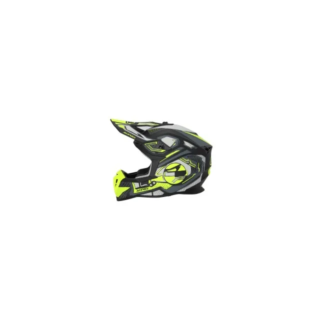 Casca Acerbis Linear 2206 Black Flou Yellow