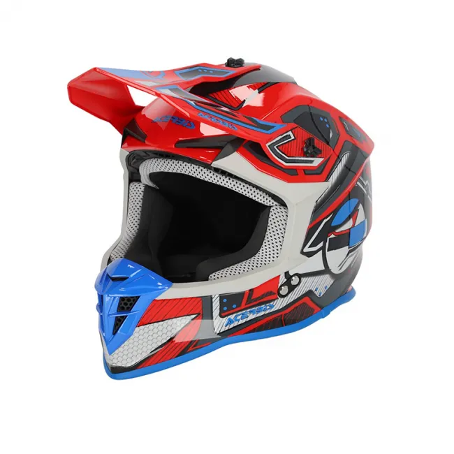 Casca Acerbis Linear 2206 Red Blue