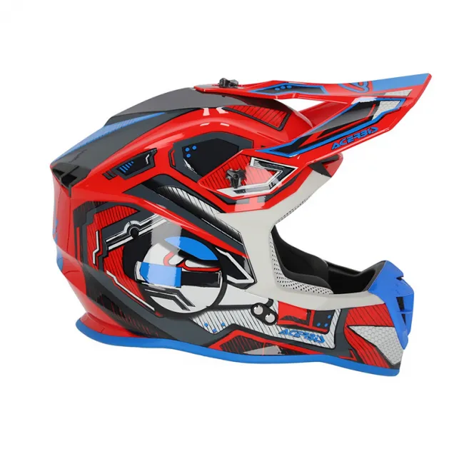 Casca Acerbis Linear 2206 Red Blue