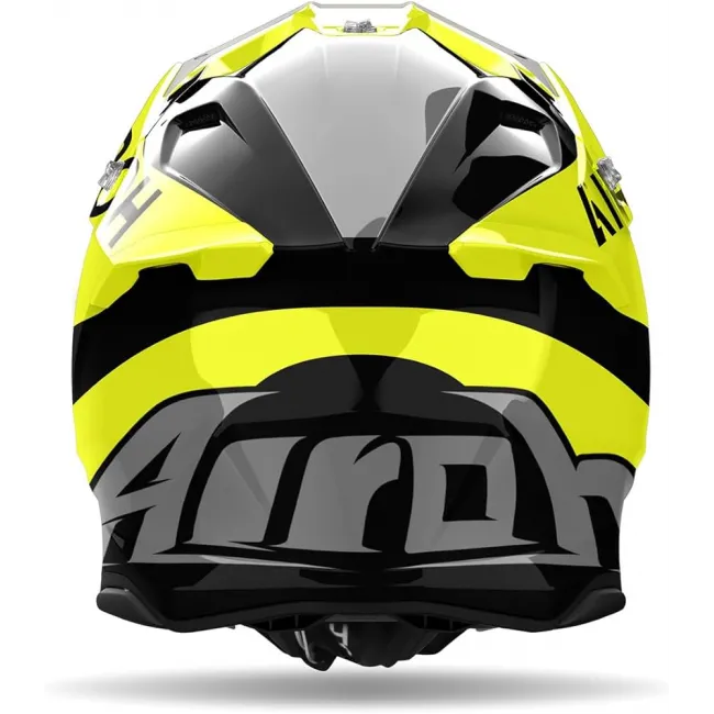 Casca Airoh Twist 3 King Yellow Gloss