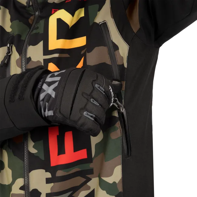 Combinezon snowmobil FXR Helium Insulated Camo Sunset