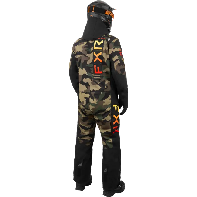 Combinezon snowmobil FXR Helium Insulated Camo Sunset