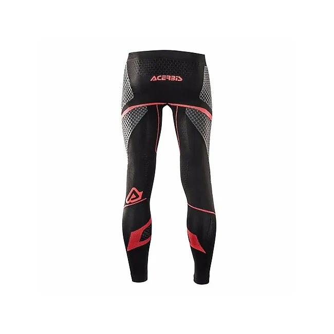 Pantaloni corp iarna Acerbis X-Body Black Red winter