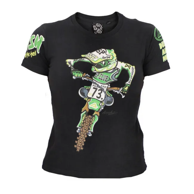 Tricou Copii Acerbis Club Rider Black Nero