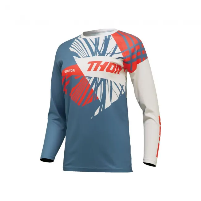 Tricou dama Thor Sector Split Blue White