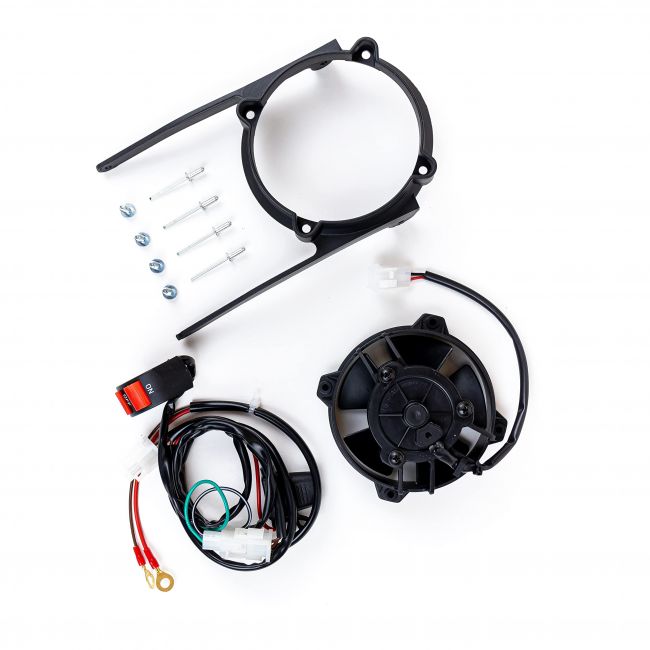 Kit ventilator cu buton SPAL KTM/HQV 2T/4T 04-16