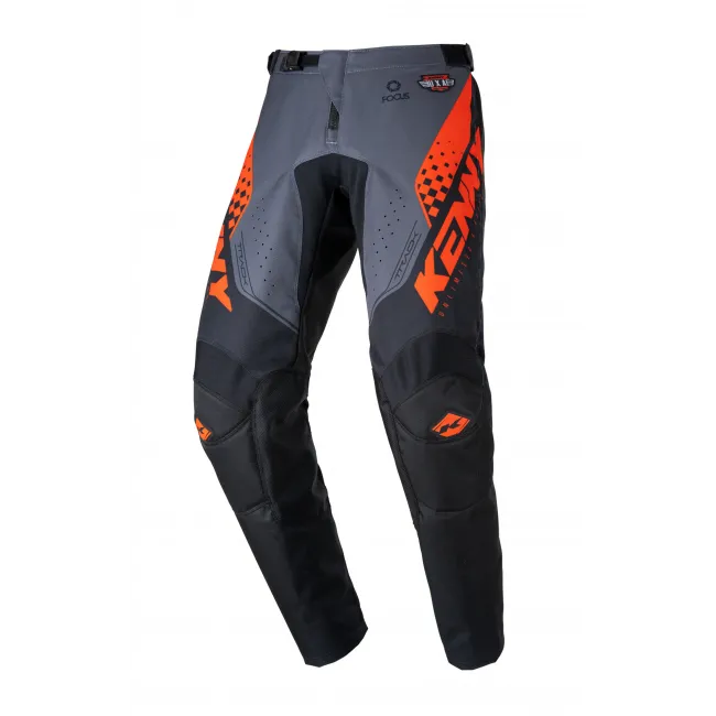 Pantaloni Kenny Track Focus Black Orange