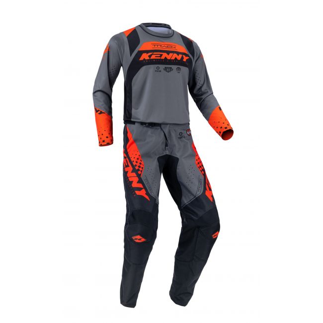 Tricou Kenny Track Focus Black Orange