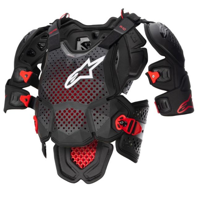 Armura Alpinestars A10 V2 Anthracit Black Red